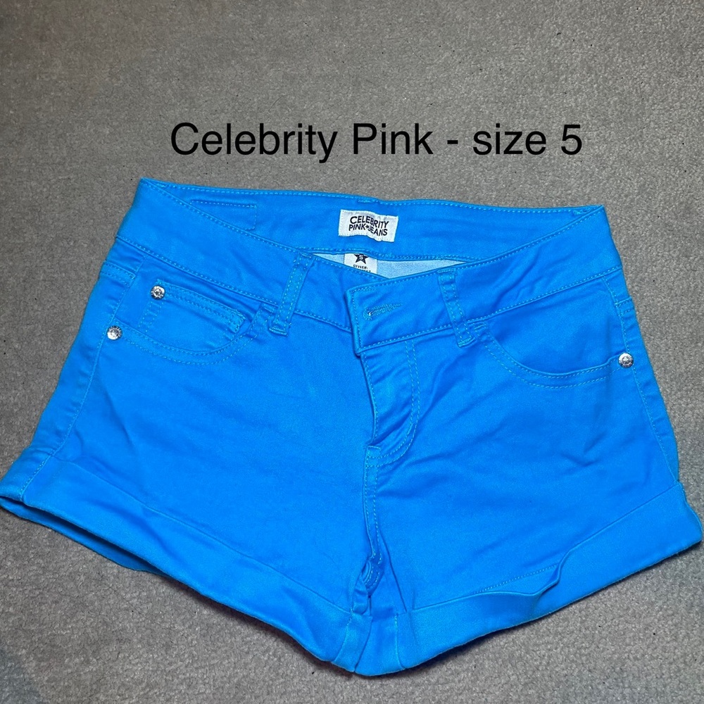 Celebrity Pink Blue Shorts
